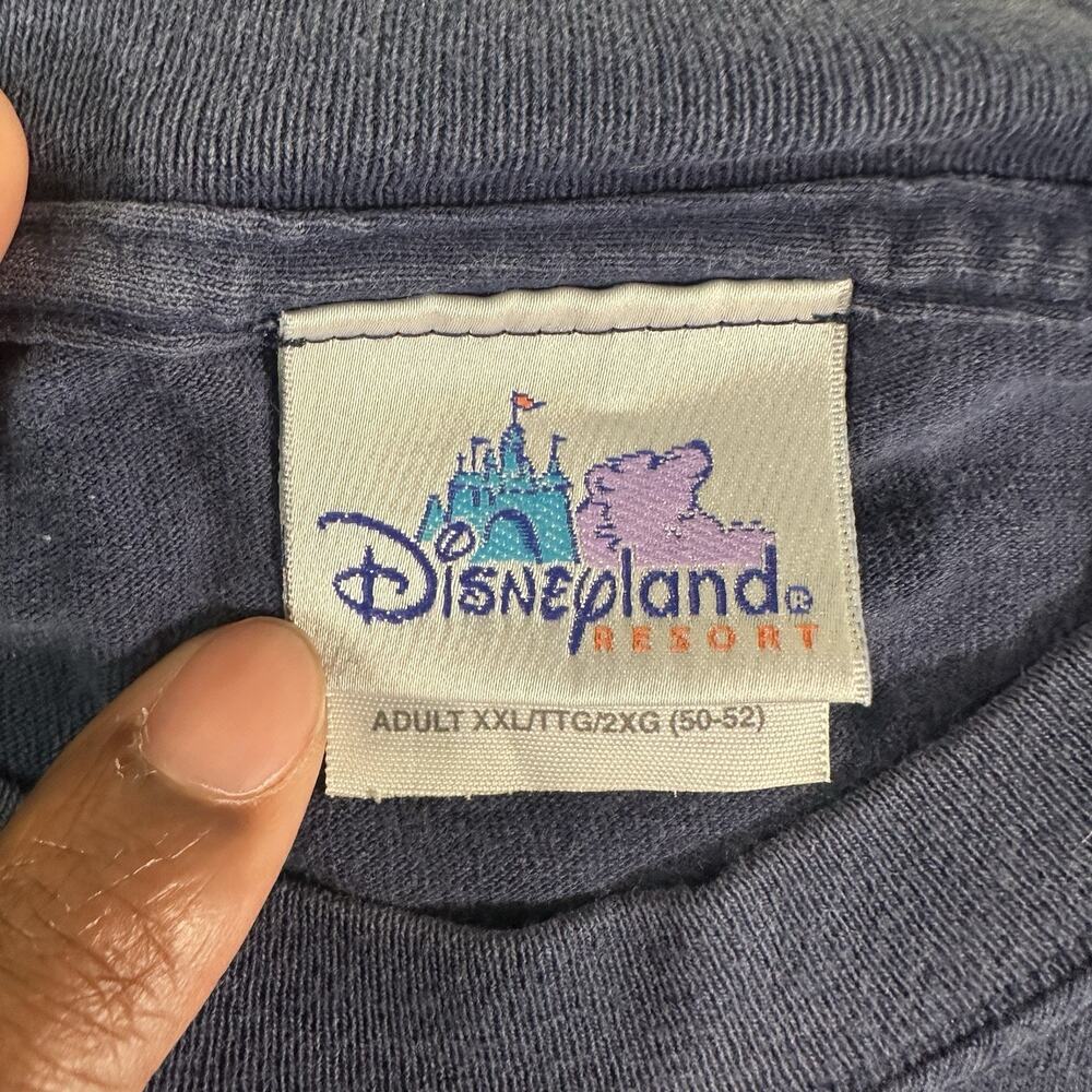 VTG Disneyland Mickey Minnie Mouse 2001 Happy New Year Disney T-shirt Size 2XL - Picture 7 of 11